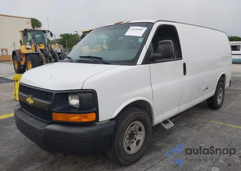 2012 Chevrolet Express 2500 Work Van from USA, damaged, VIN 1GCWGFBG9C1129100